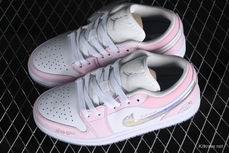 Nike Air Jordan 1 Low Custom Culture Casual Sneakers - FQ9112-100