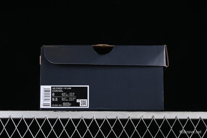 Nike Air Force 1 '07 Low Casual Sneakers with Full-Length Air Cushion - HF4864-094