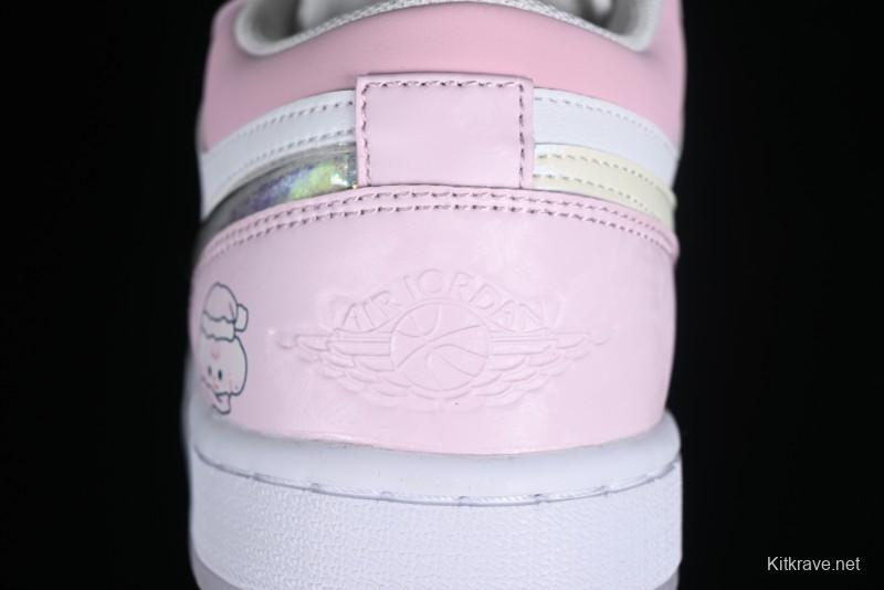 Nike Air Jordan 1 Low Custom Culture Casual Sneakers - FQ9112-100