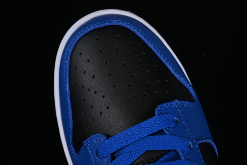Nike SB Dunk Low Black Blue Colorway Low-Top Casual Skateboarding Shoes - CW1590-001
