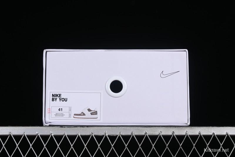 Nike Air Force 1 '07 Low Custom Casual Sneakers with Full-Length Air Cushion - CW2288-111