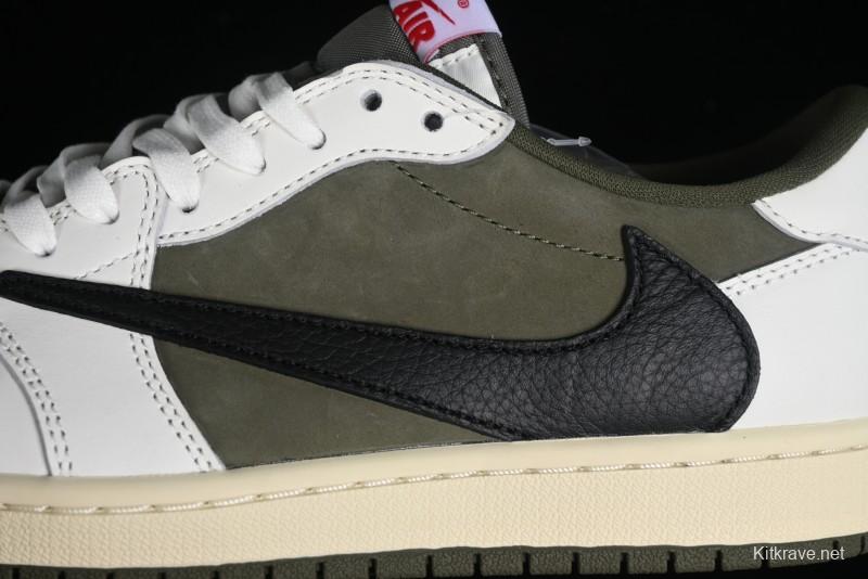 Nike Travis Scott x Air Jordan 1 Low OG Retro Sneakers DM7866-200