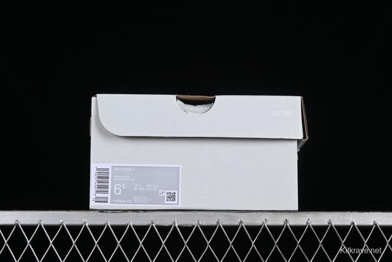 Nike Air Force 1 '07 Low Casual Sneakers with Full-Length Air Cushion - FV5948-105