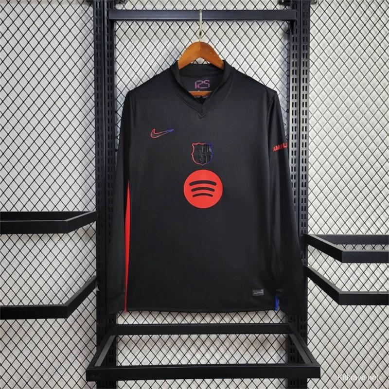 2024/25 Barcelona Away Black 125 Anniversary Jersey