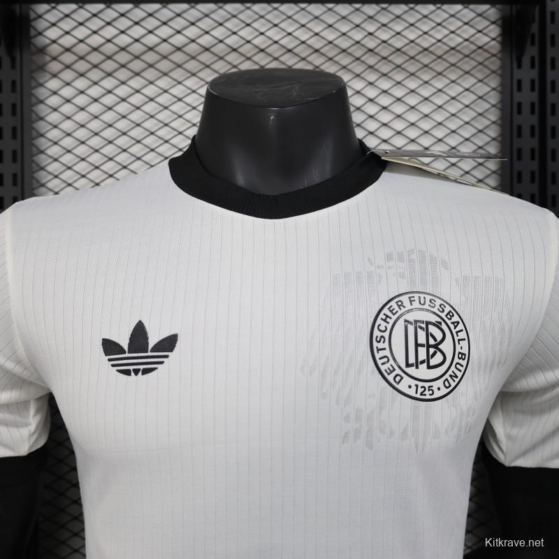 Player Version 2024 Germany Home 125Th Anniversary White Jersey