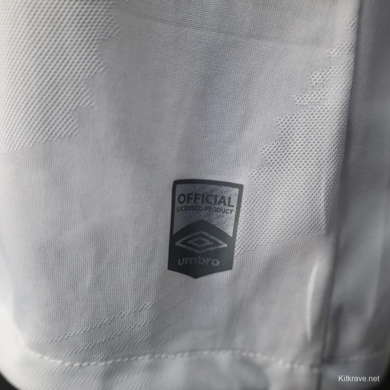 Player Version 25/26 Santos Home Jersey With Sponsors