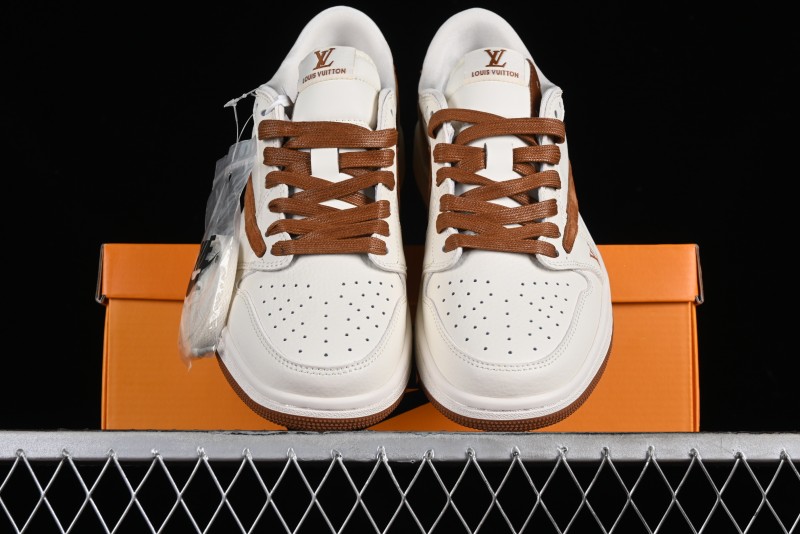 Nike Air Jordan 1 Low OG SP Travis Scott x Fragment Design Collaboration Sneakers - LX1988-900
