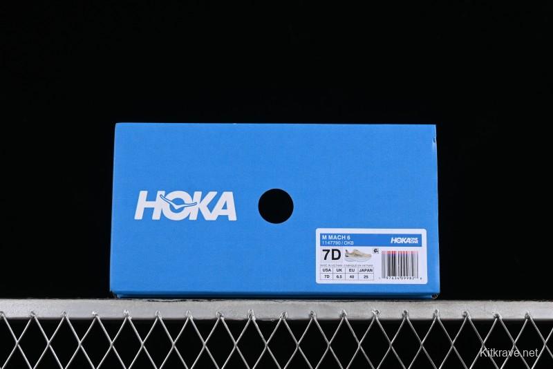 HOKA ONE ONE MACH 6 Next-Generation Flagship Racing Shoes - 1147790 OKB