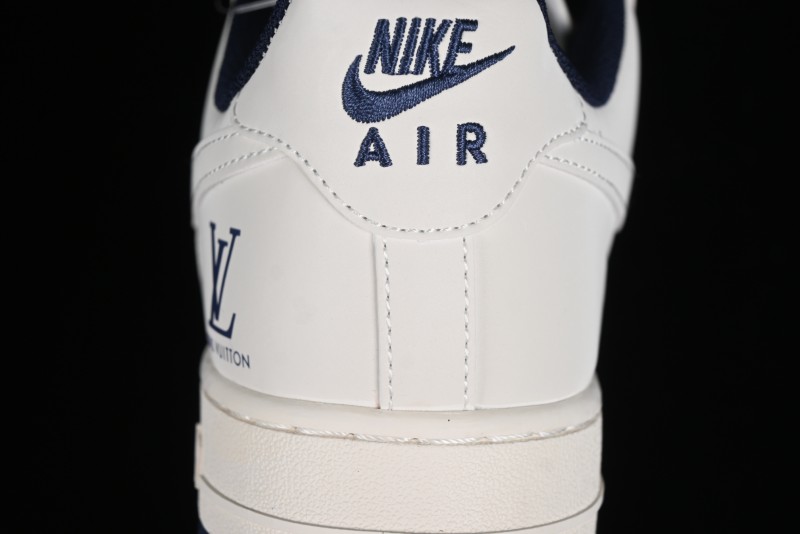 Nike Air Force 1 '07 Low LV Collaboration - Off White Double Swoosh Casual Sneakers - XZ6188-002
