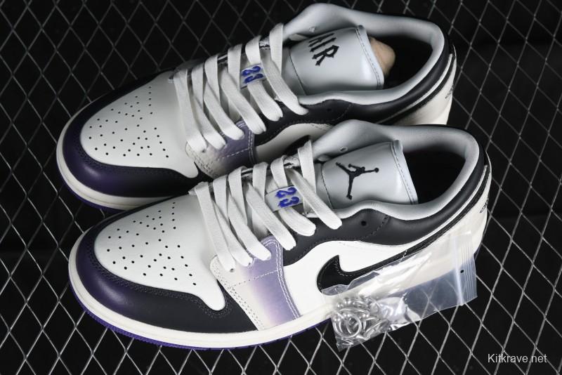 Nike Air Jordan 1 Low "Purple" Casual Sneakers - HF5759-101