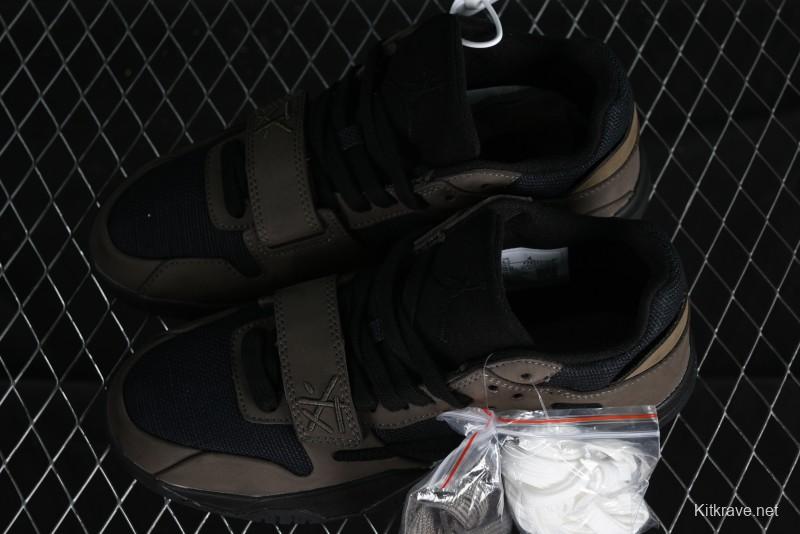 Nike Travis Scott x Jordan Cut The Check AJ1 Basketball Shoes with Velcro Design - FZ8117-200