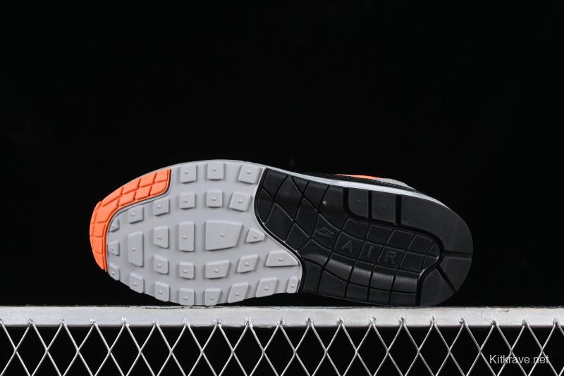 Nike Air Max 1 Retro Running Shoes with Half-Sole Air Cushion - HF3713-001