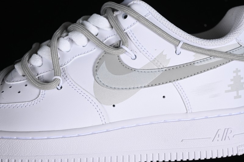 Nike Air Force 1 '07 Low Custom Anime Theme Spray-Painted Swoosh Casual Sneakers - ZH0316-016