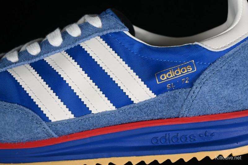 Adidas Originals SL 72 RS Retro Running Shoes with Nylon Upper and Rubber Outsole - IG2132