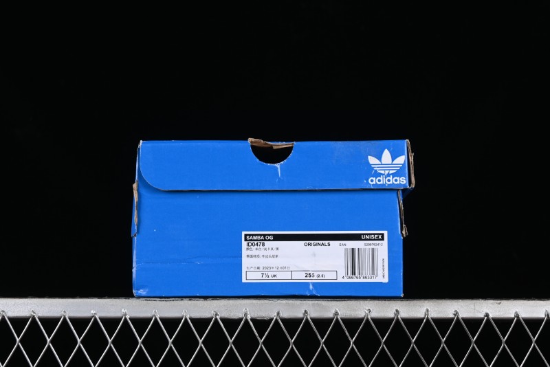 Adidas Samba OG Casual Sneakers with Classic Design - ID0478