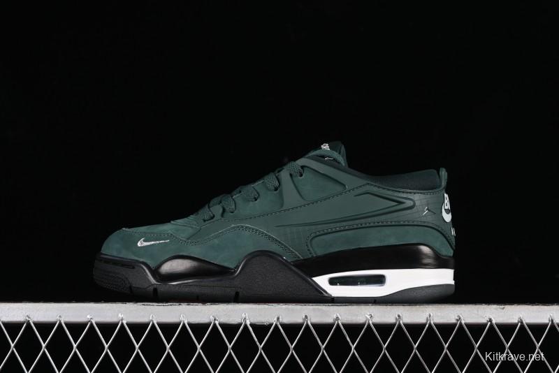 Nike Air Jordan 4 Remastered Military Green Sneakers - HF4334-300