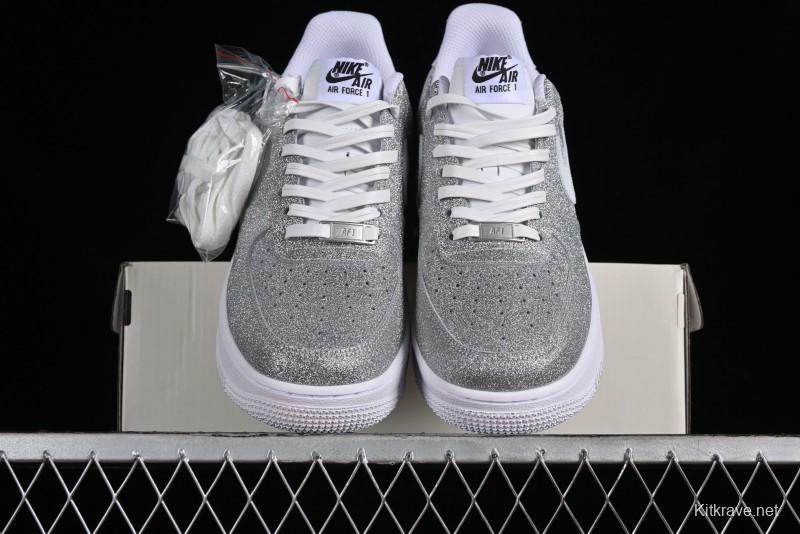 Nike Air Force 1 '07 Low White Starry Sneakers Casual Shoes - CW2288-015