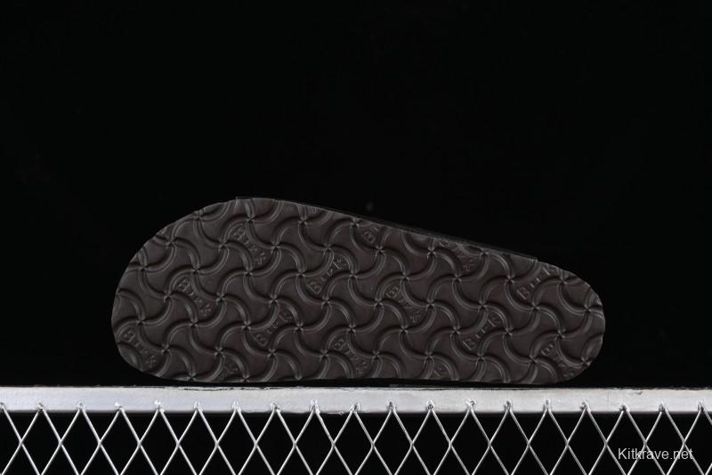 Birkenstock Sandals with Soft Suede Leather and Lambswool Footbed - G.D4