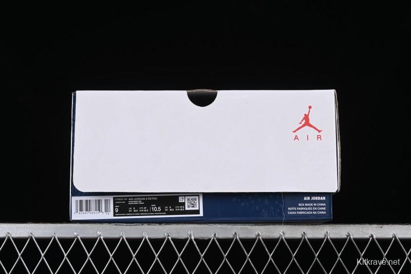 Nike Air Jordan 6 Retro "Olympic" Basketball Shoes - CT8529-164