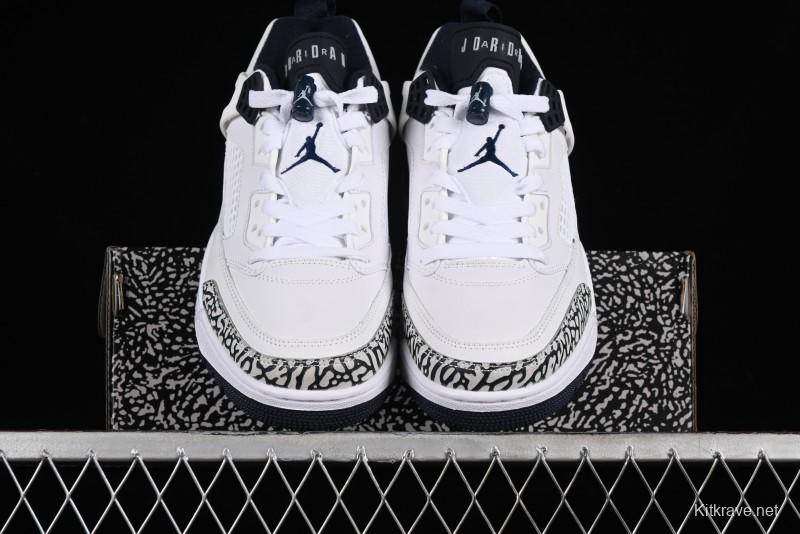 Nike Jordan Spizike Low AJ Hybrid Sneakers with Classic White-Black Colorway - FQ1759-104