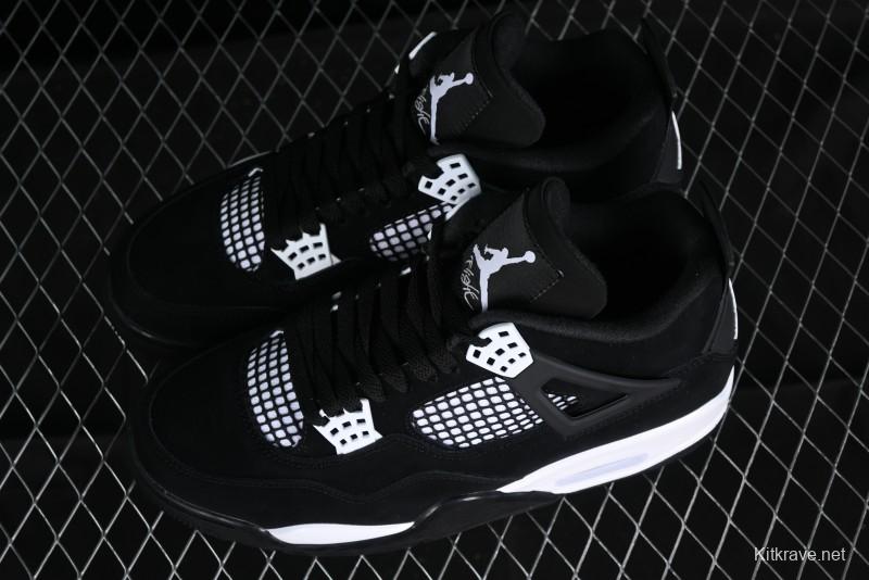 Nike Air Jordan 4 Retro "White Thunder" Basketball Shoes - FQ8138-001
