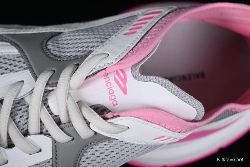 Balenciaga Circuit Lightweight Distressed Print Round-Toe Fashion Casual Shoes - WFLGY1950