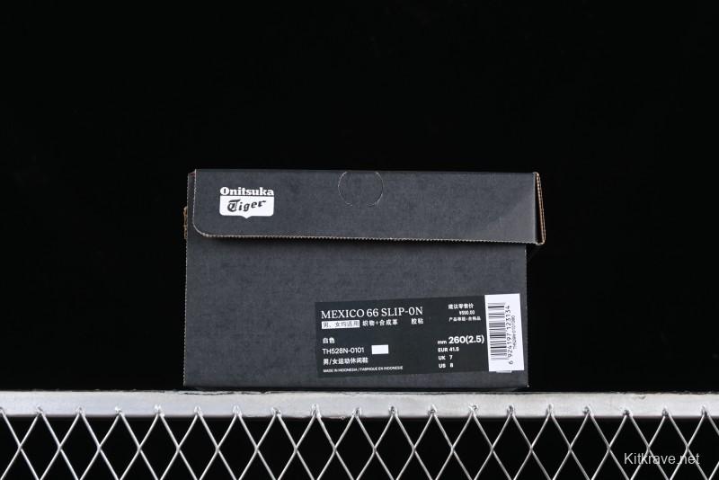 Onitsuka Tiger Mexico 66 Low-Top Canvas Casual Running Shoes - TH528N-0101