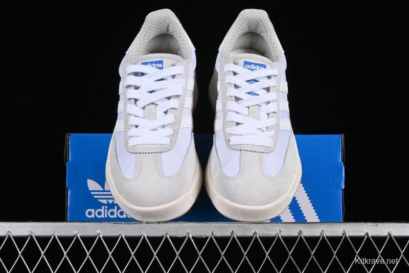 Adidas Originals SL 72 Retro Running Shoes with Nylon Upper and Suede Accents - ID1031