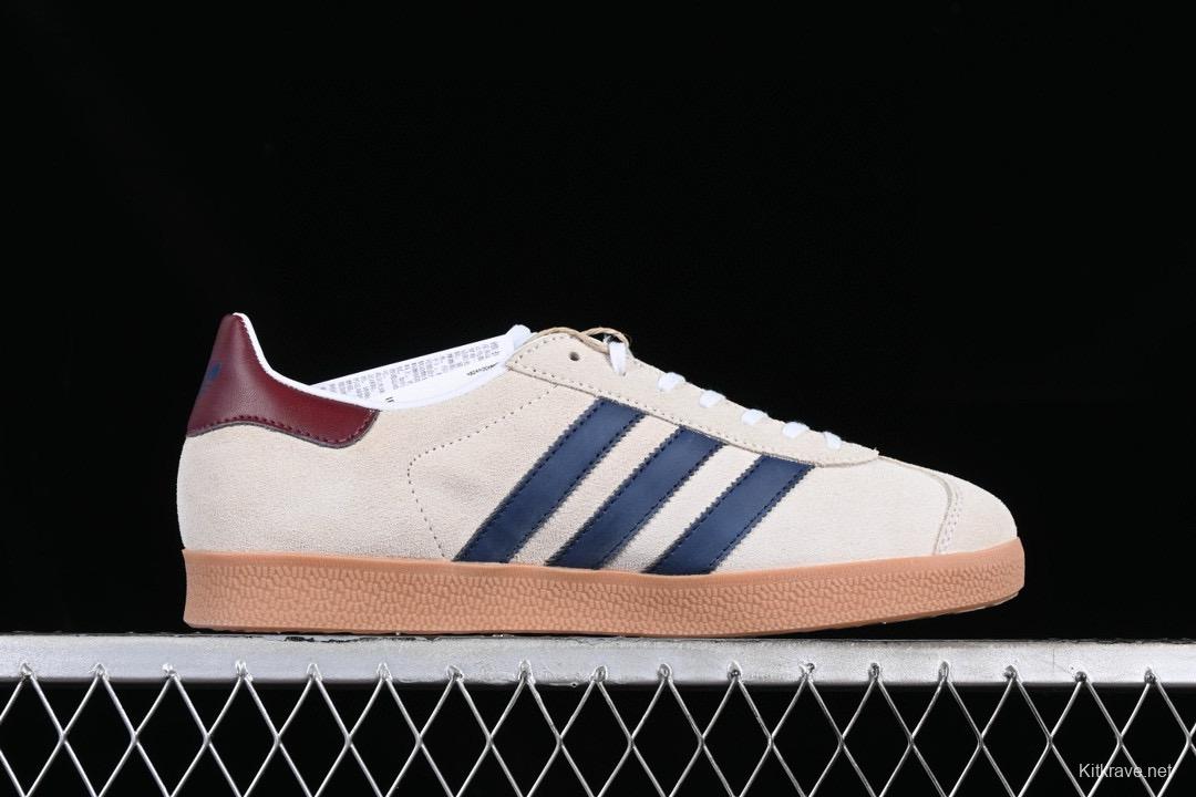 Adidas Gazelle W IE0546 Low-Top Casual Slip-Resistant Wear-Resistant Skate Shoes