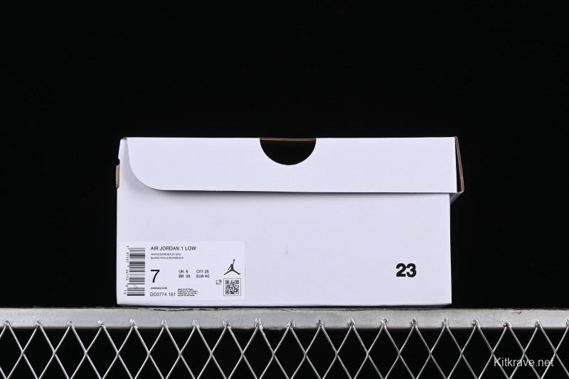 Nike Air Jordan 1 Low AJ1 White Rose Pink Low Top Casual Sneakers DC0774-161