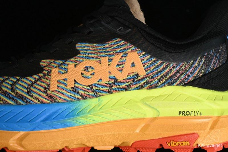 Hoka One One Mafate Speed 4 Low-Cut Professional Trail Running Shoes - 1138472 BKML