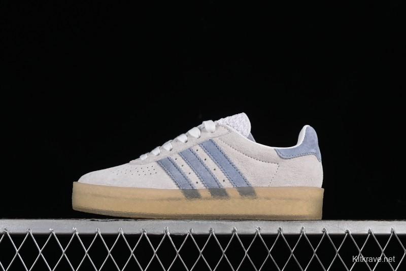 Kith x Clarks x Adidas Originals 8th Street Samba IE4035 Street Series Samba Low-Top Retro Casual Sneakers - IE4035