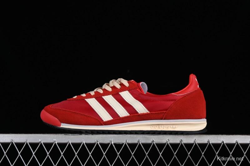 Adidas Originals SL 72 Retro Running Shoes with Ecotex Tongue and EVA Midsole - IE3475