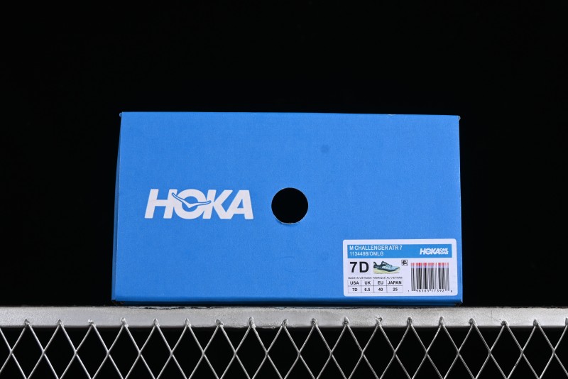 Hoka One One Challenger ATR 7 Low Trail Running Shoes with Enhanced Cushioning and Breathable Mesh - 1134498 OMLG