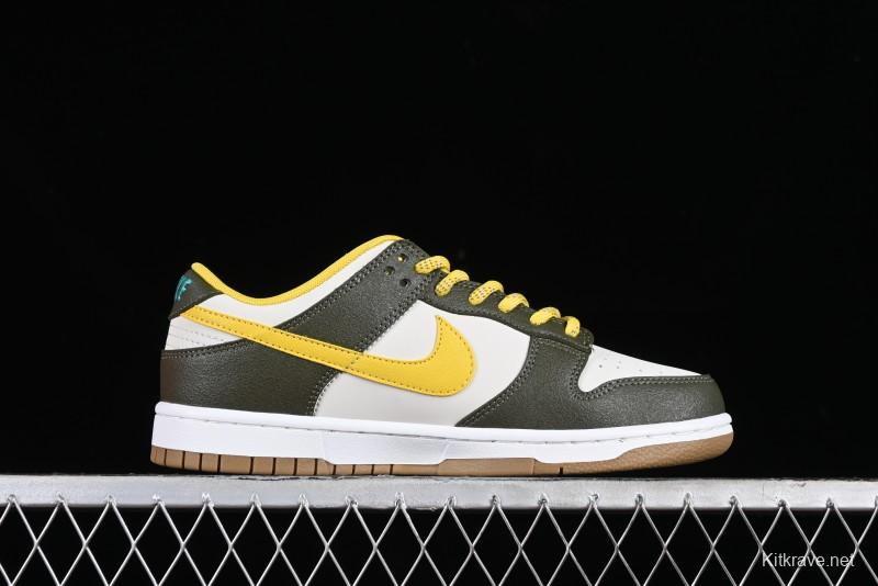 Nike Dunk Low Retro Low Premium "Avocado" SB Casual Skate Shoes - FV3629-371