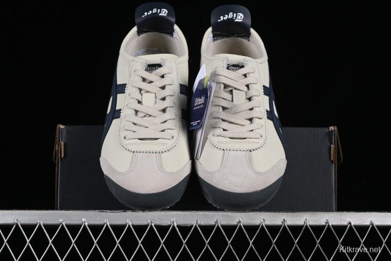 Onitsuka Tiger Mexico 66 Low-Top Leather Sneakers for Casual Running - 1183C102-200