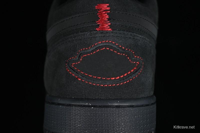 Nike Air Jordan 1 Low SE Craft "Dark Smoke Grey" Casual Sneakers - FD8635-001