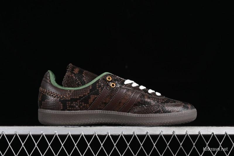 Adidas Samba Retro Casual Low-Top Sneakers with Anti-Slip and Wear-Resistant Sole - IH3262