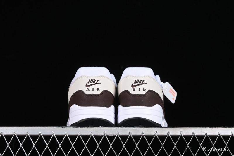 Nike Air Max 1 Retro Running Shoes with Half-Sole Air Cushion - DZ2628-004