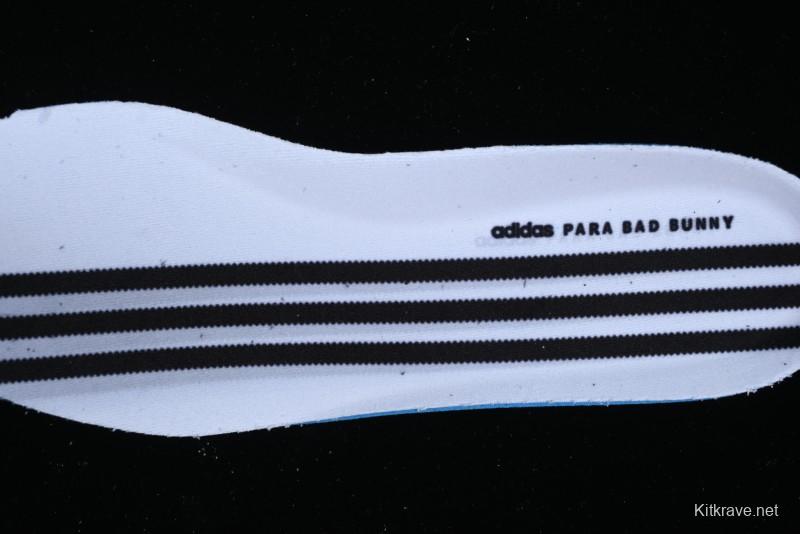 Adidas Originals Gazelle Indoor Bad Bunny Retro Low-Top Sneakers with Non-Slip and Wear-Resistant Sole - IF9733