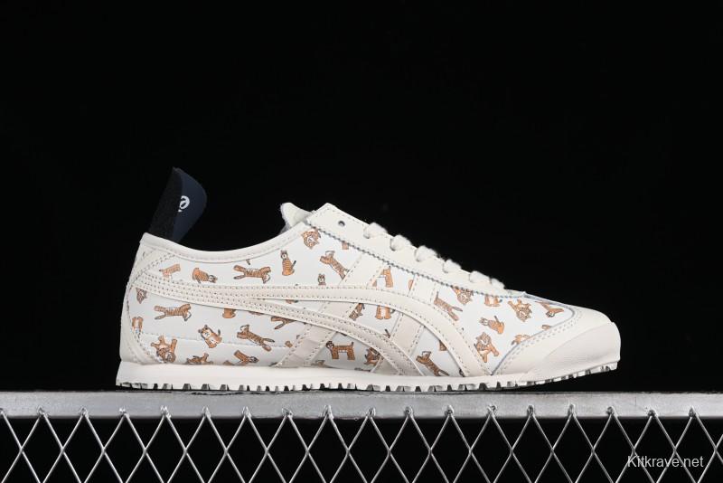Onitsuka Tiger Mexico 66 Low-Top Leather Sneakers - 1183B785-100