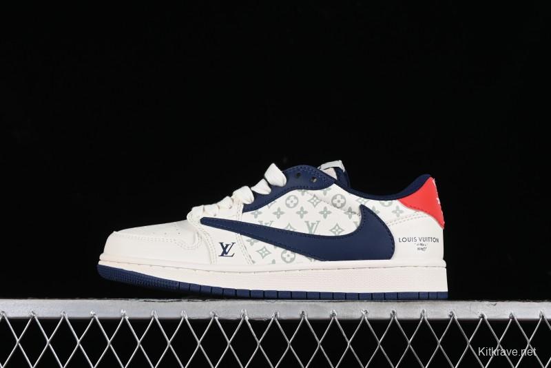 Nike Air Jordan 1 Low OG SP Travis Scott x Fragment Design Collaboration Sneakers - LJ5188-002