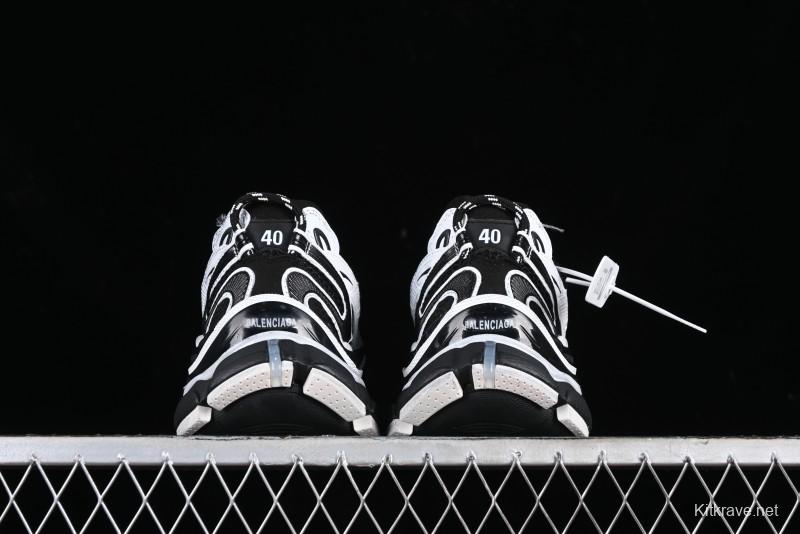 Balenciaga Runner Kith Four Color Retro Casual Shoes - W3RXP0213