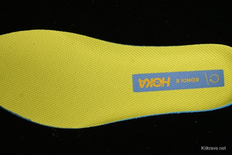 HOKA ONE ONE Bondi 8 Performance Cushion Running Shoes with Enhanced Support - 1123202 GBMS