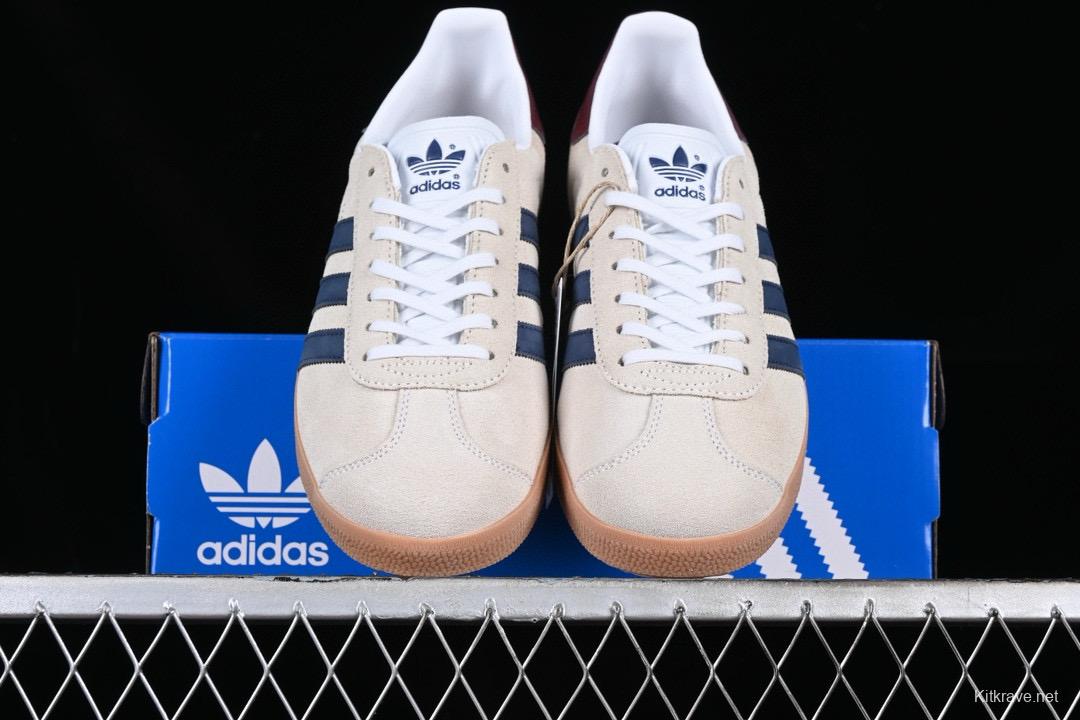 Adidas Gazelle W IE0546 Low-Top Casual Slip-Resistant Wear-Resistant Skate Shoes