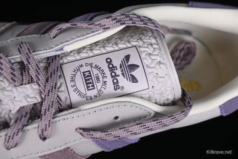 Adidas Originals Gazelle Indoor Kith Retro Casual Slip-Resistant Wear-Resistant Low-Top Sneakers - IH0120