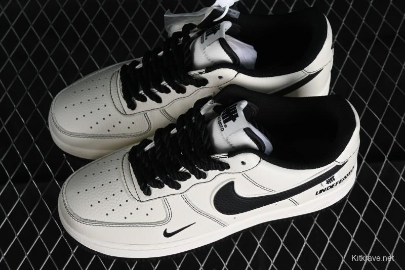 Nike Undefeated Air Force 1'07 Low Casual Sneakers with Custom Leather & Reflective Details - UT2023-201