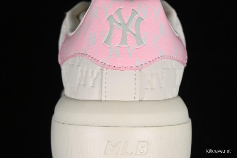 New York Yankees MLB Bigball Chunky Embo Monogram Platform Sandals - 3ASXEMN4N50PKS