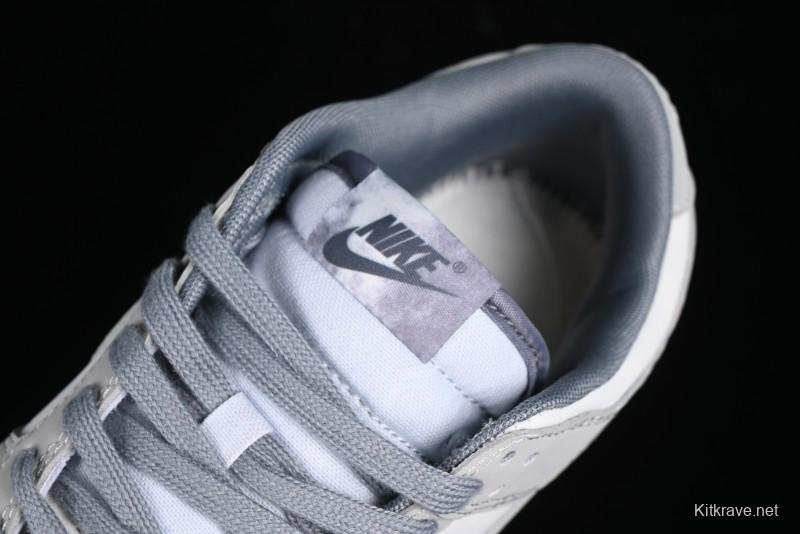Nike Dunk Low Cool Grey SB Skateboarding Shoes with Washed Effect - FV1167-001