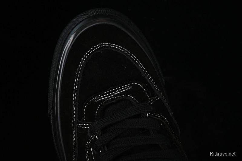 Vans Half Cab 33 DX Black Knight Anaheim Classic Retro Skate Shoes - VN0A5KX6BKA